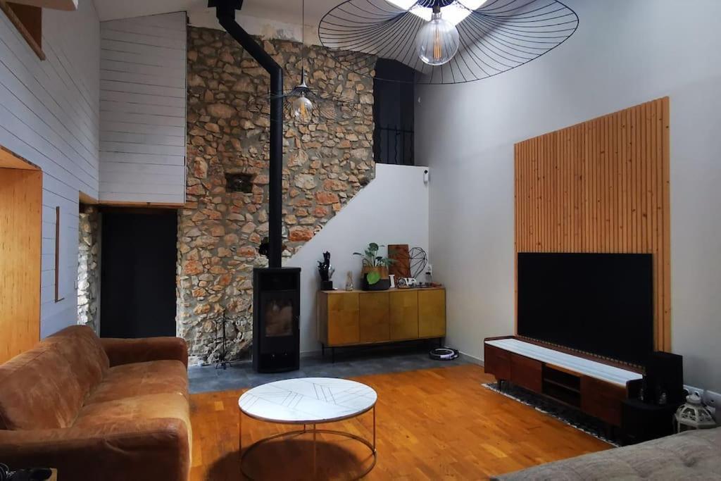 Chez Nathalie&Maxime Apartment Soreze ภายนอก รูปภาพ